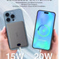 Adaptable To The Whole Scene With Magnetic Wireless Power Bank, A Savior For Travel And Office, Magnetic Charging In Seconds, Portable, Small And Large Capacity