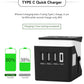 3 USB  1 Typc C International Power Adapter For Europe, UK, China, Australia, Japan And More 200 Countries