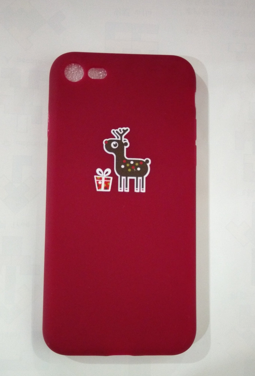 Christmas frosted phone case
