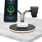 3 In 1 Magnetic Wireless Charger Stand Watch 15W Fast Charging Dock Station For Earbuds Pro