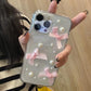 Transparent Three-dimensional Pearl Bow Phone Case Phone Case