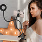 LED Selfie Ring Light for Live Adjustable Makeup Light-8cm Stand