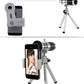 12X mobile telescope general 12 times long focal camera lens with three foot travel universal universal omnipotent