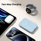 Power Bank Magnetic Portable Wireless FastCharger 10000mAh Type - C Cable LEDDisplay 22.5W PD Fast Charging LightingMag-Safe Battery Pack For IPhone15 14 13 12 Mini Pro Pro Max Devices Digital